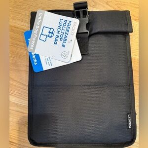 PackIt Black Freezable Lunch Bag
